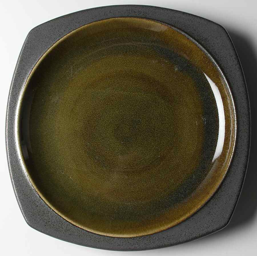 Plaza Ebony 12" Square Chop Plate by Sango-1