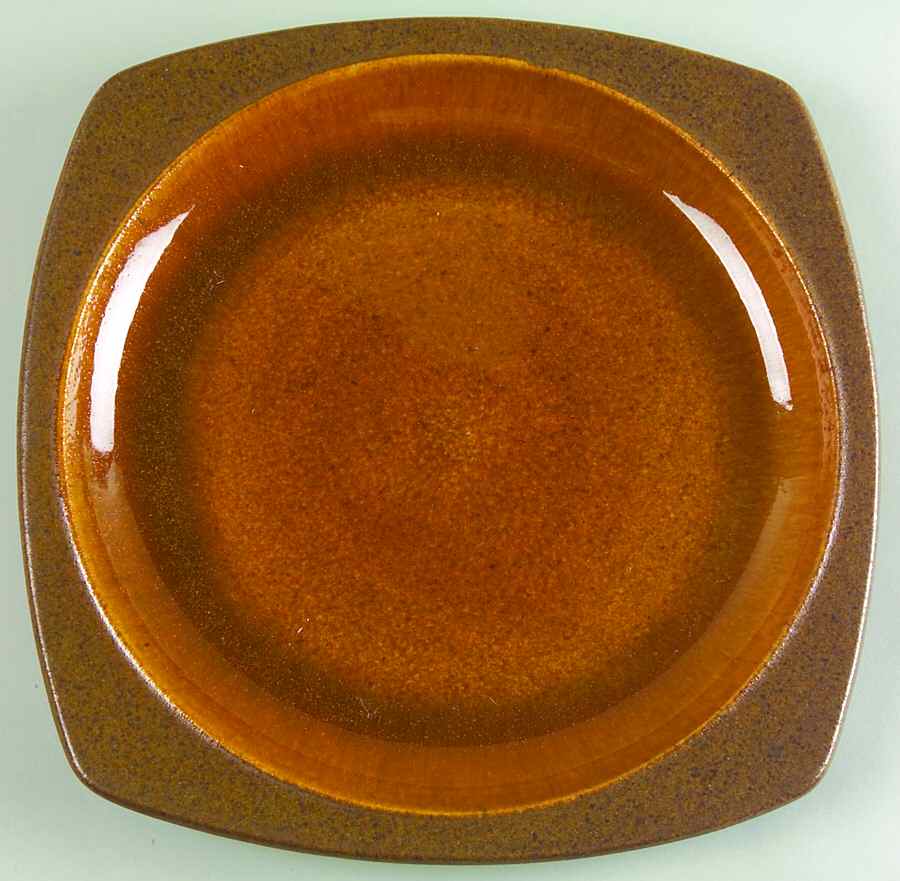 Plaza Brown Dinner Plate by Sango-1