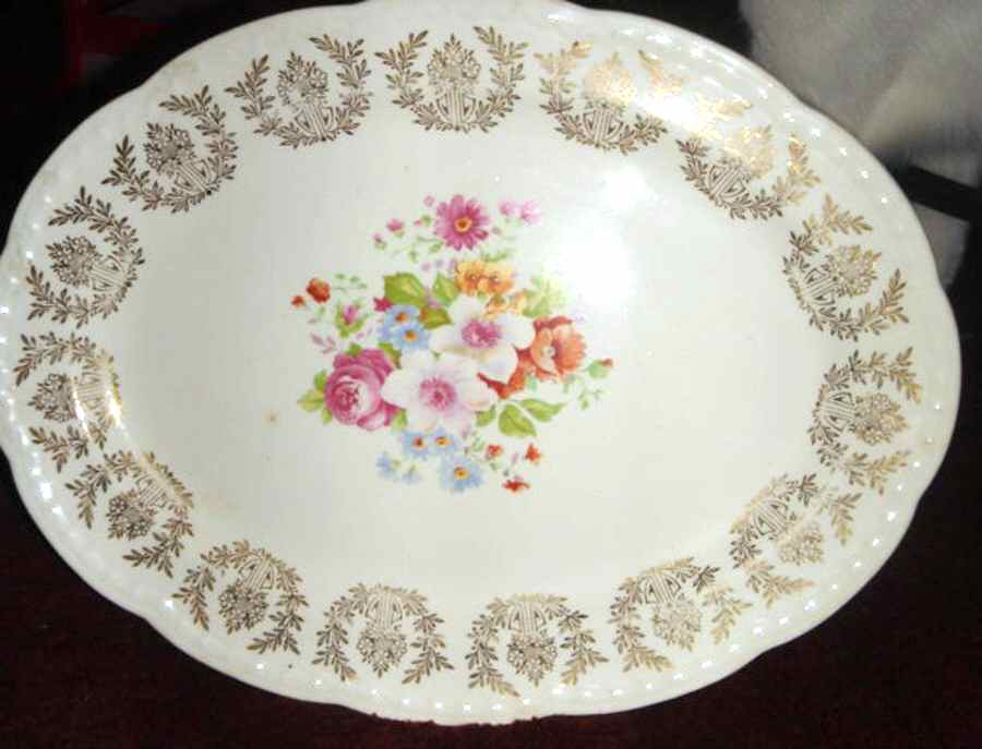 STT15 13" Oval Serving Platter by Stetson-1