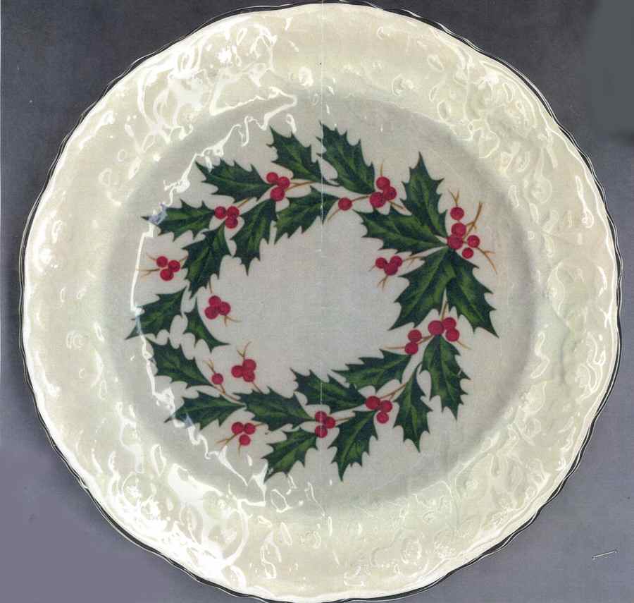 Merry Christmas Dinner Plate by Steubenville-1