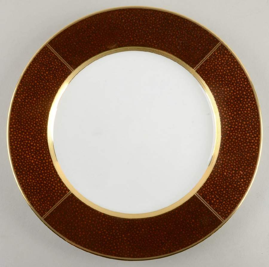 Cognac Salad Plate by Sasaki-1