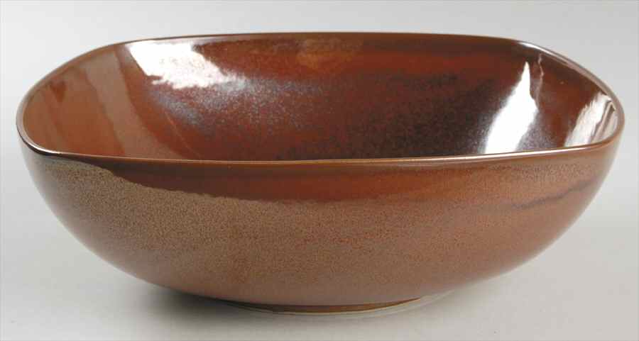 Simplicity Copper 10" Square Vegetable Bowl by Sasaki-1