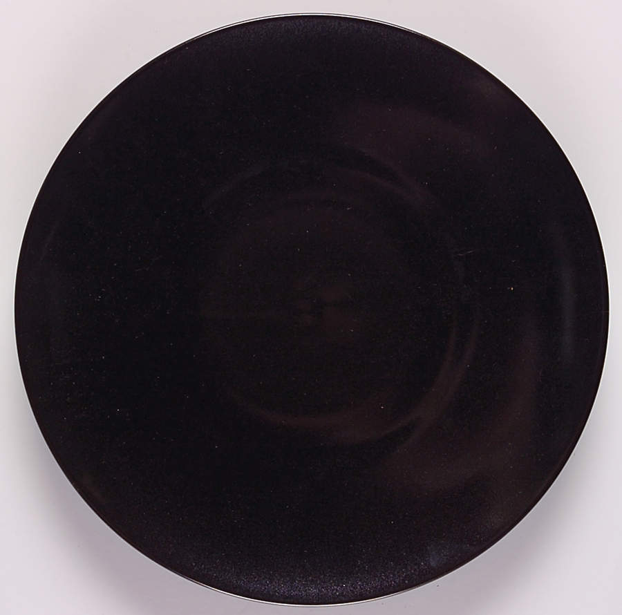 Simplicity Obsidian (Black) Dinner Plate by Sasaki-1