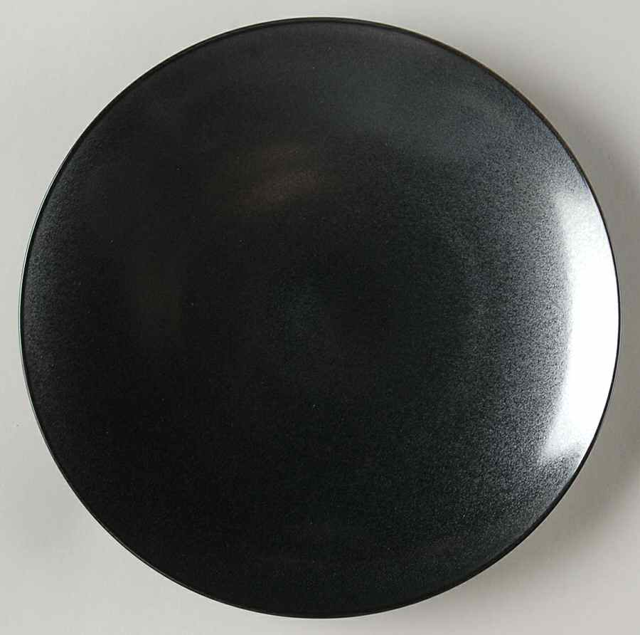 Simplicity Obsidian (Black) Salad Plate by Sasaki-1