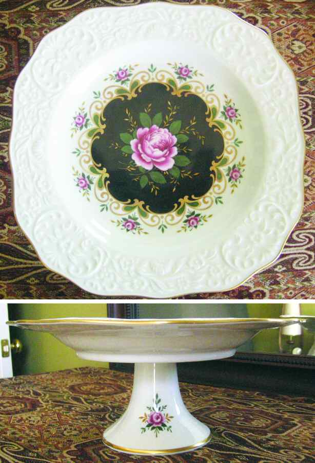 SCH552 Footed Cake Plate by Schumann - Bavaria-1
