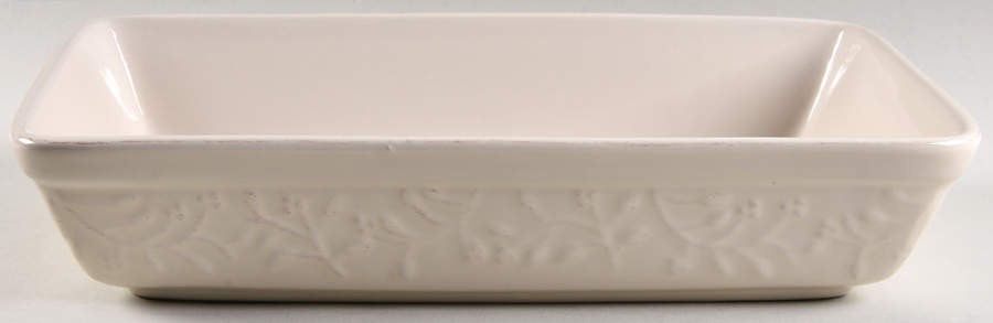 Chelsea Ivory 12" Rectangular Baker by Signature-1