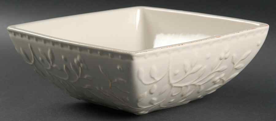 Chelsea Ivory 8" Square Vegetable Bowl by Signature-1