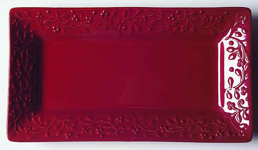 Chelsea Chianti Rectangular Tray 11" by Signature-1