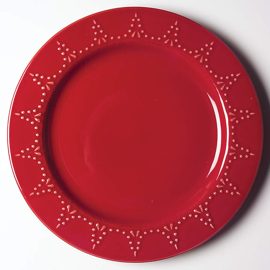 Now and Then Poppy Dinner Plate by Signature-1