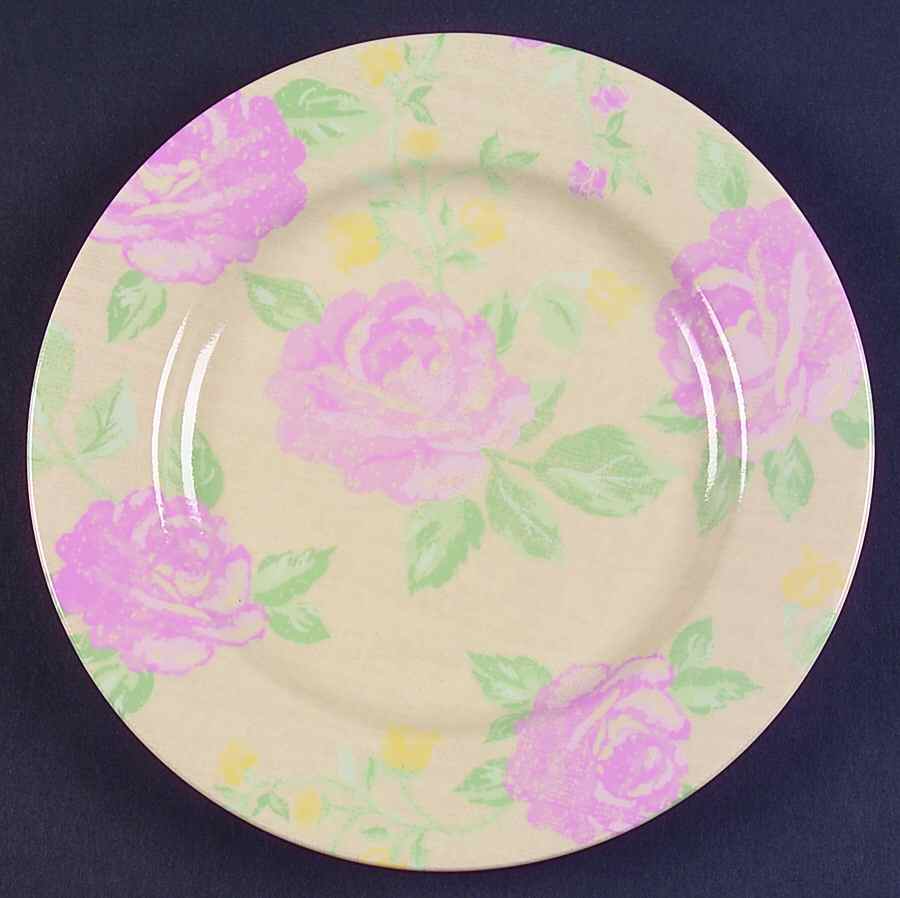 Now and Then Decal Salad Plate by Signature-1