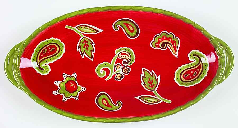 Napa Mendocino 20" Oval Serving Platter by Signature-1