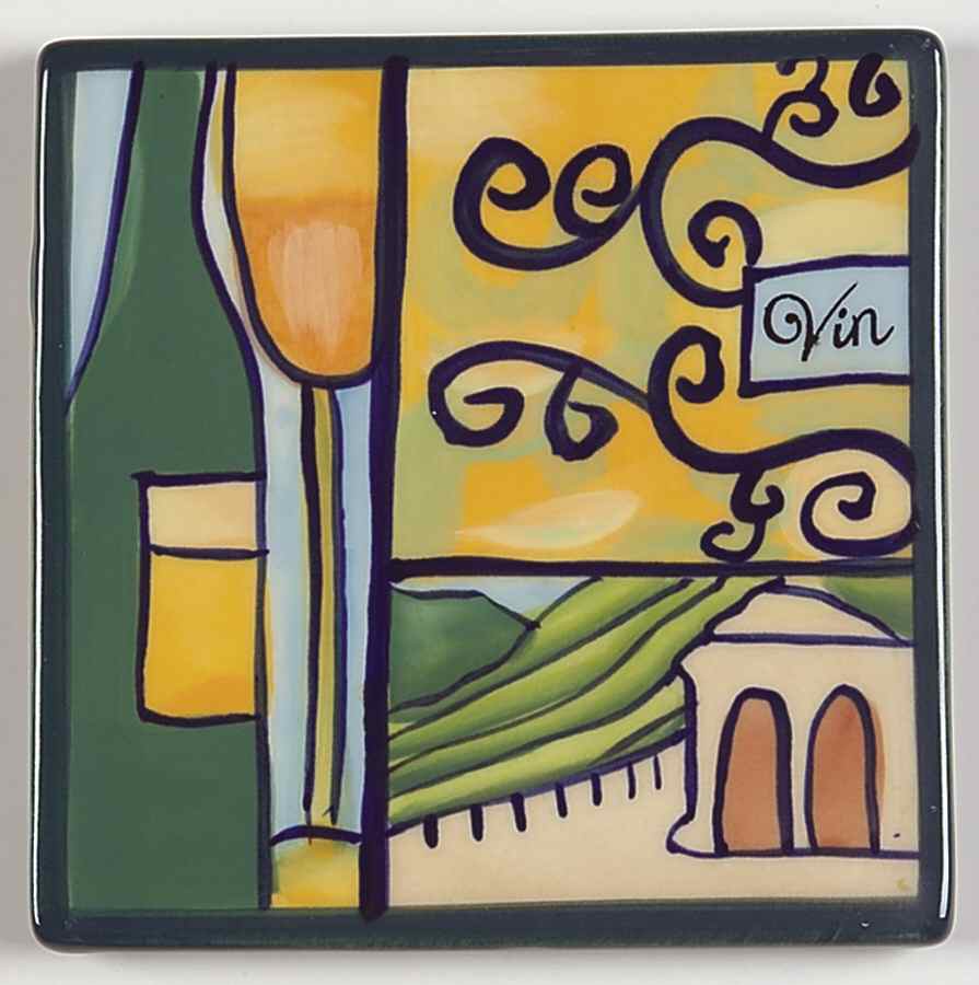 Sweet Life of Wine Coaster by Signature-1