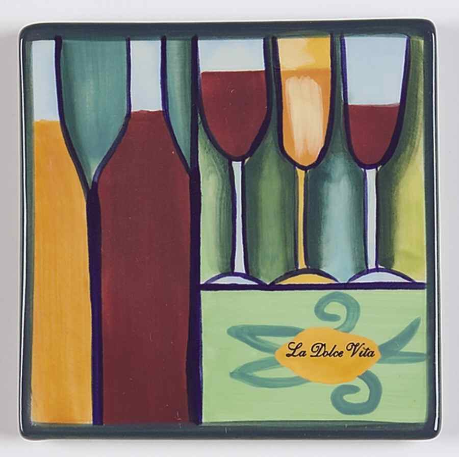 Sweet Life of Wine Coaster by Signature-1