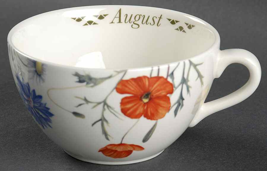 Flowers of the Month Flat Cup by Spode-1