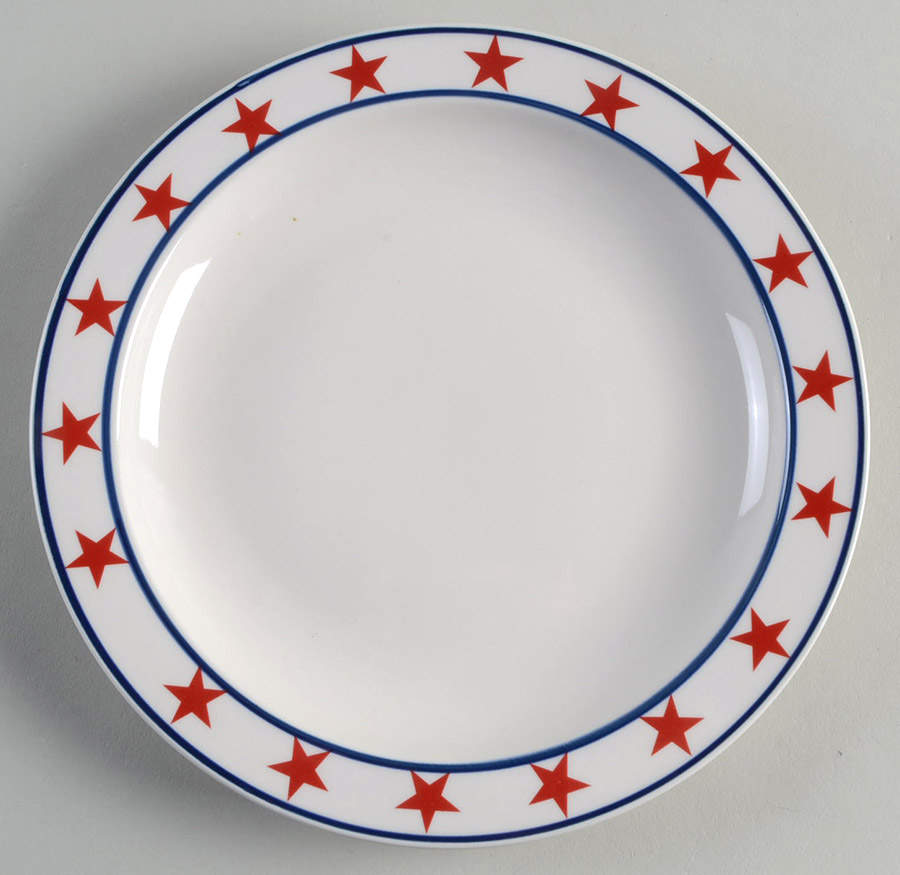Americana Salad Plate by Stoney Hill-1