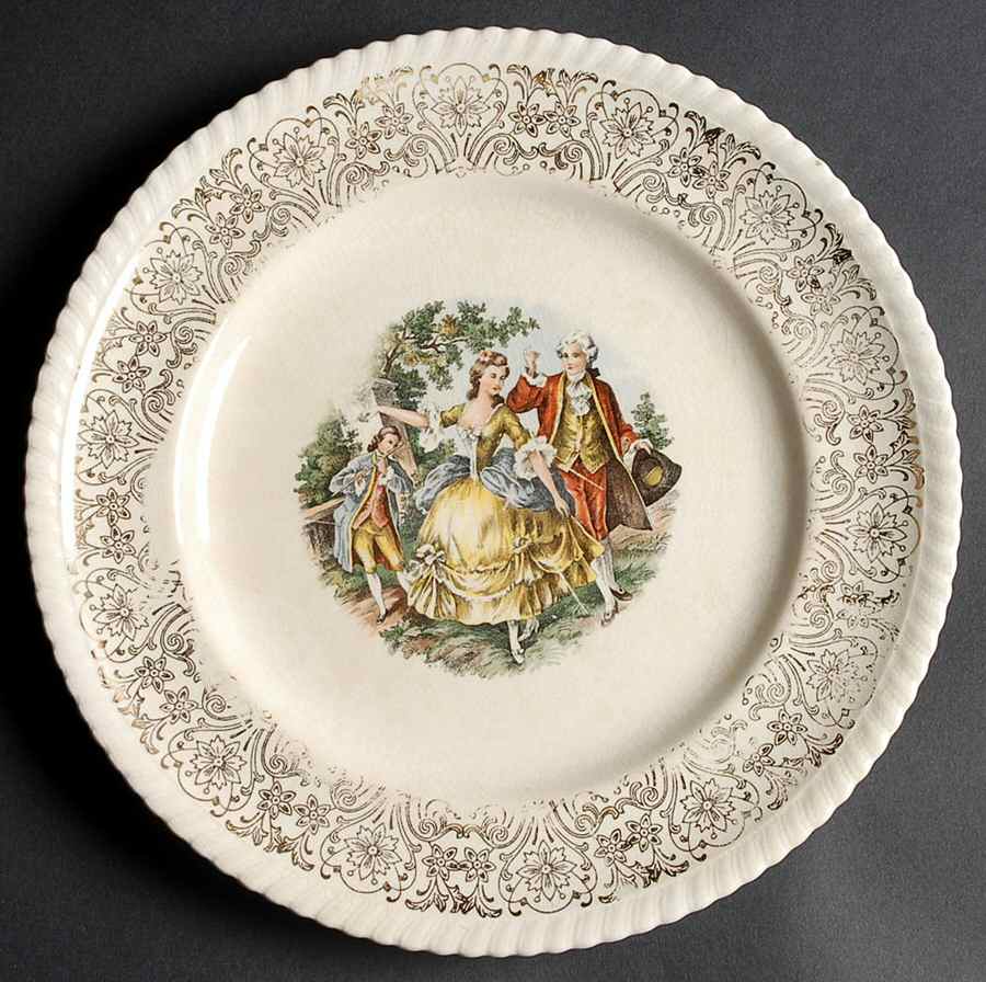 Minuet Dinner Plate by Sovereign Potters-1