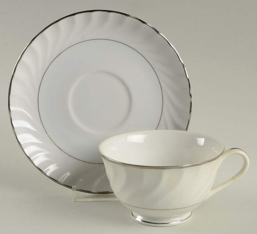 Princess Footed Cup & Saucer Set by Southeastern Institu-1