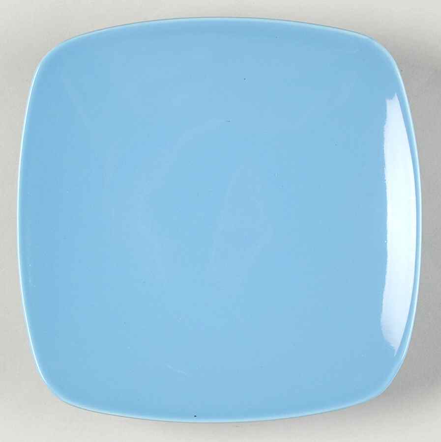Heaven (Light Blue) Square Hors d'Oeuvres Plate by sengWare-1