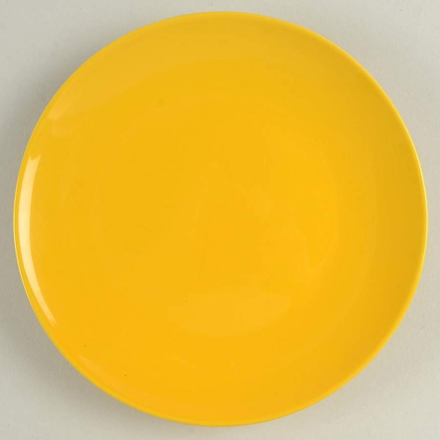 Pomello (Bright Yellow) Salad Plate by sengWare-1