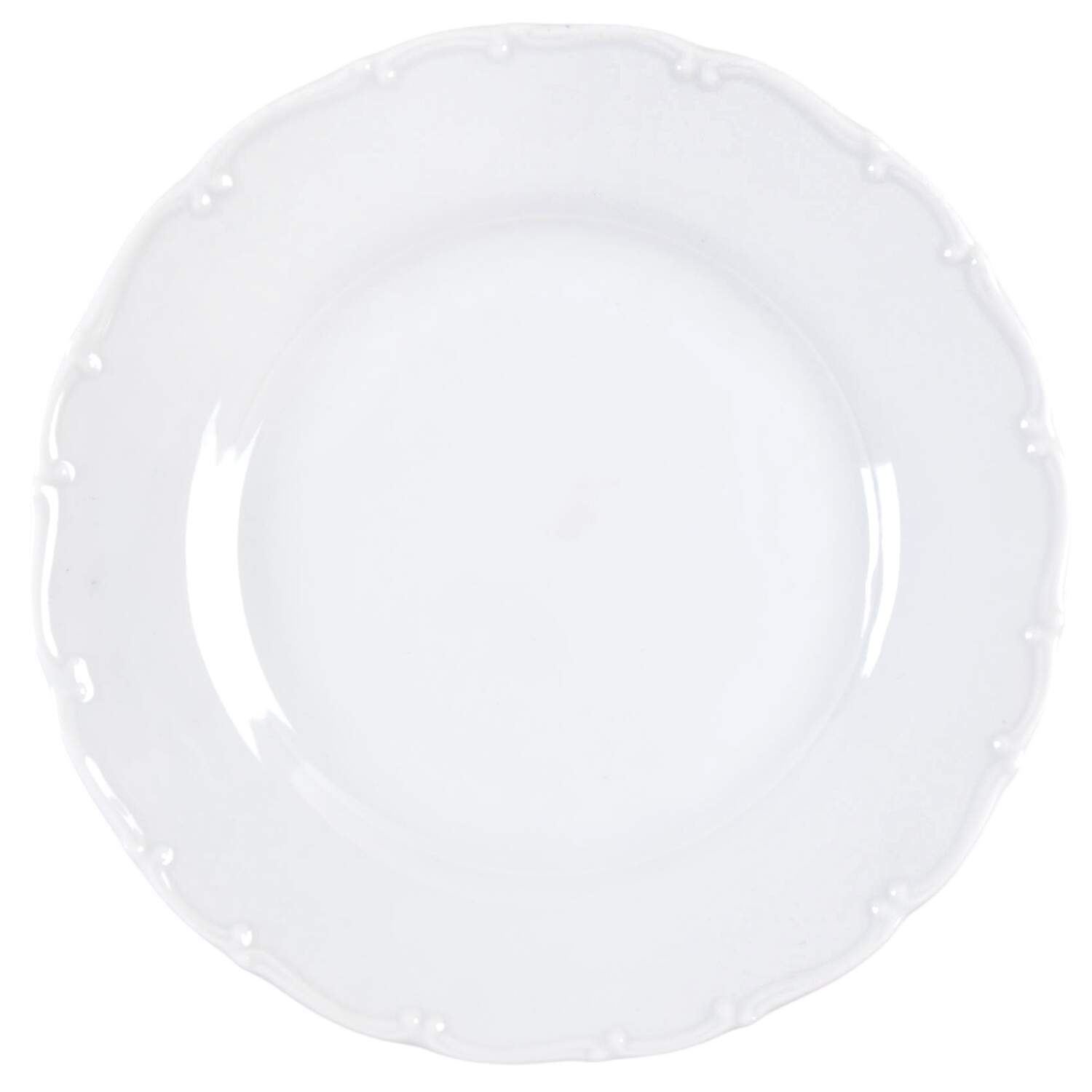 Snow Drop Salad Plate by Sabina-1