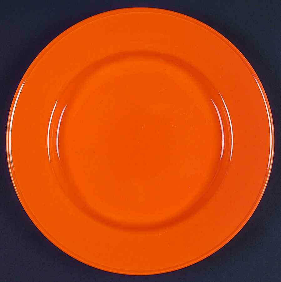 Carnival Amber 11" Chop Plate (Round Platter) by Steelite-1