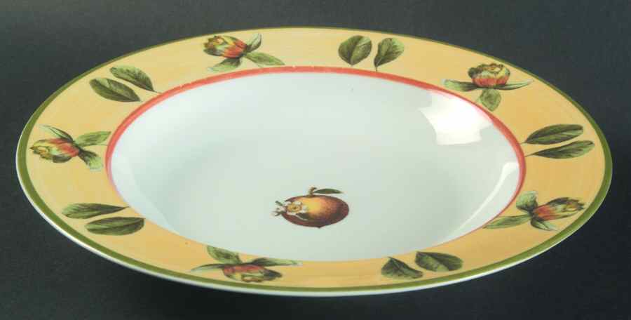 Garden Prints Rim Soup Bowl by Spal Porcelanas-1