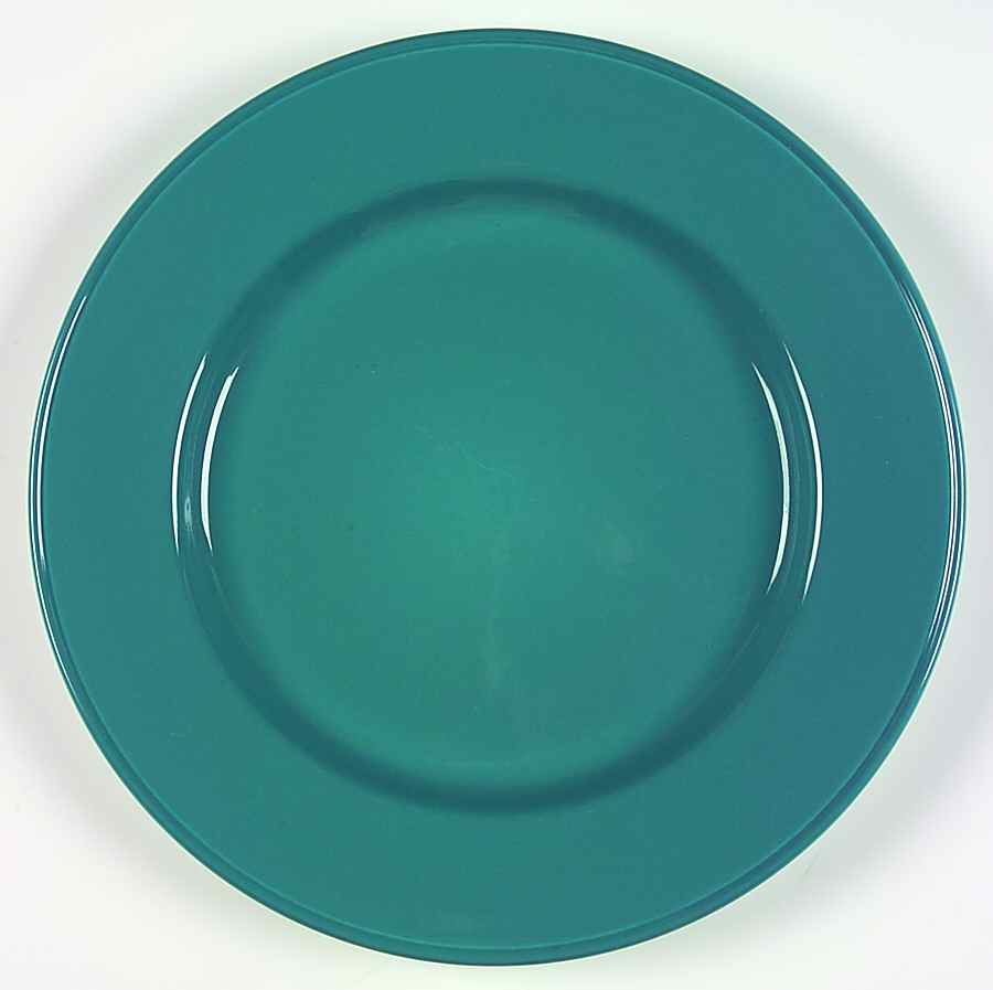 Carnival Teal 11" Chop Plate (Round Platter) by Steelite-1