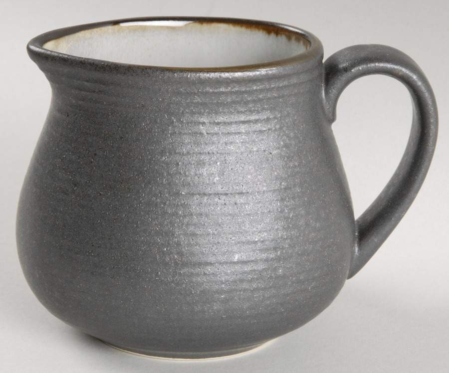 Carousel Charcoal Creamer by Sango-1