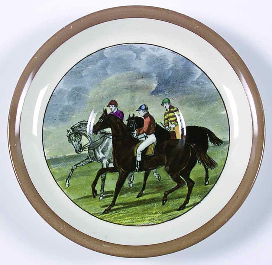 Herring Hunt Saucer for Flat Cup by Spode-1