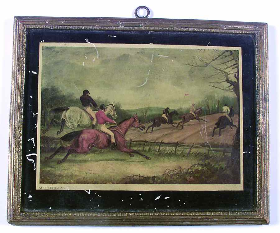 Herring Hunt 9" X 11" Picture aka Framed Art by Spode-1