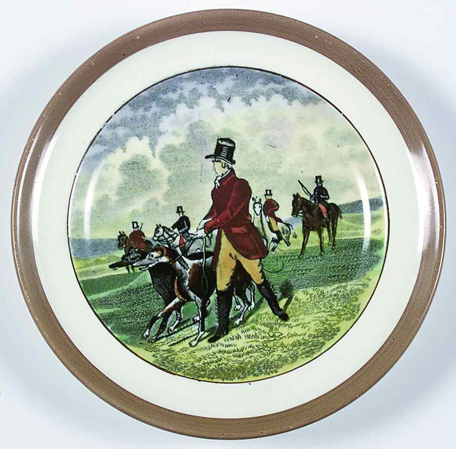 Herring Hunt Small Bread & Butter Plate by Spode-1