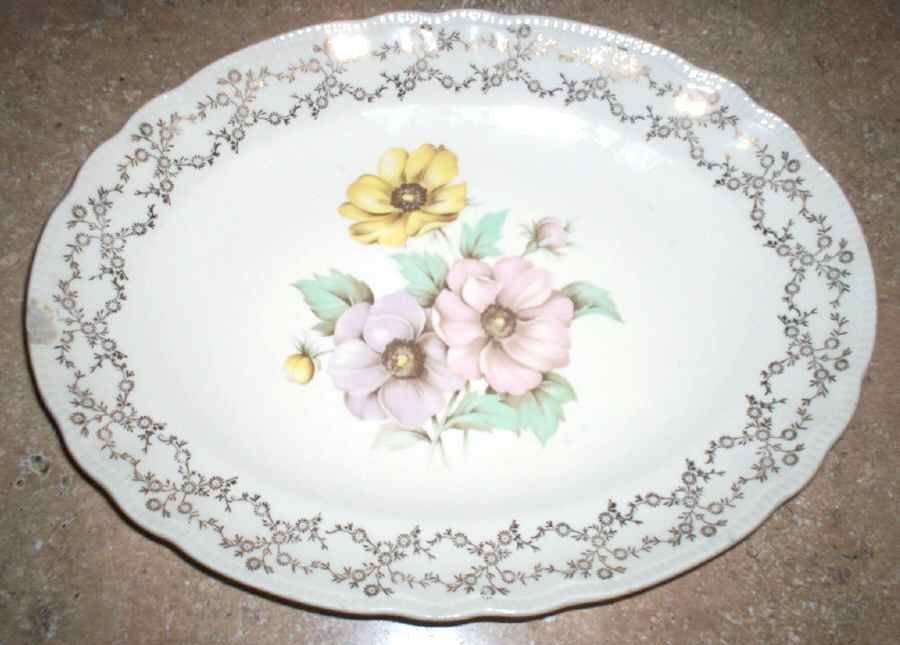 SVP27 12" Oval Serving Platter by Sovereign Potters-1