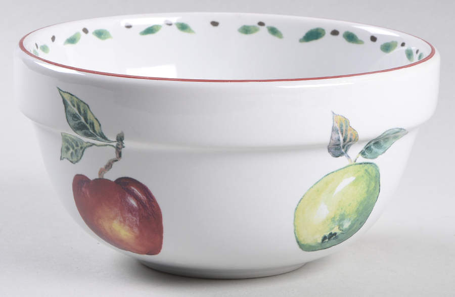 Fresh Apple Soup/Cereal Bowl by Stoney Hill-1