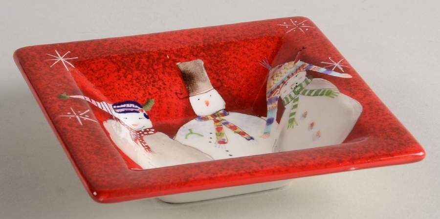 Snowmates Accessories Small Square Dish for 10 Piece Entertainment Set by Sakura-1