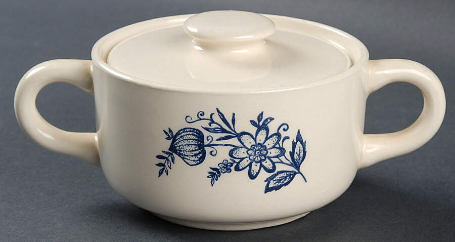 Blue Onion Sugar Bowl & Lid by SCIO-1