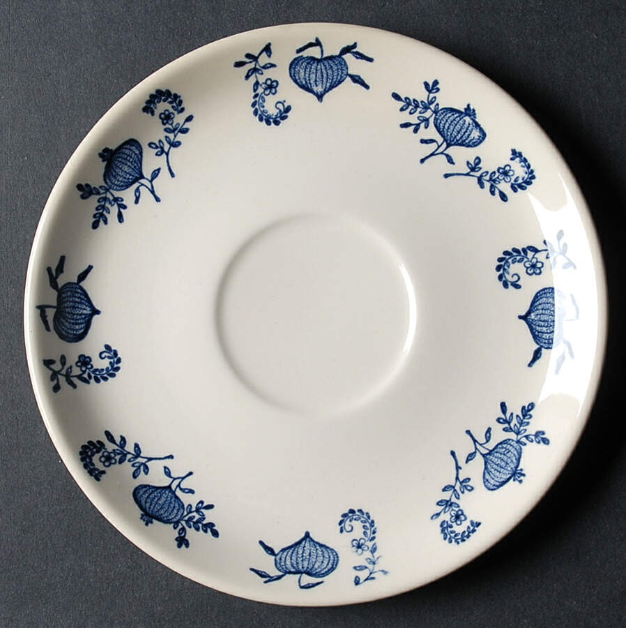 Blue Onion Saucer by SCIO-1