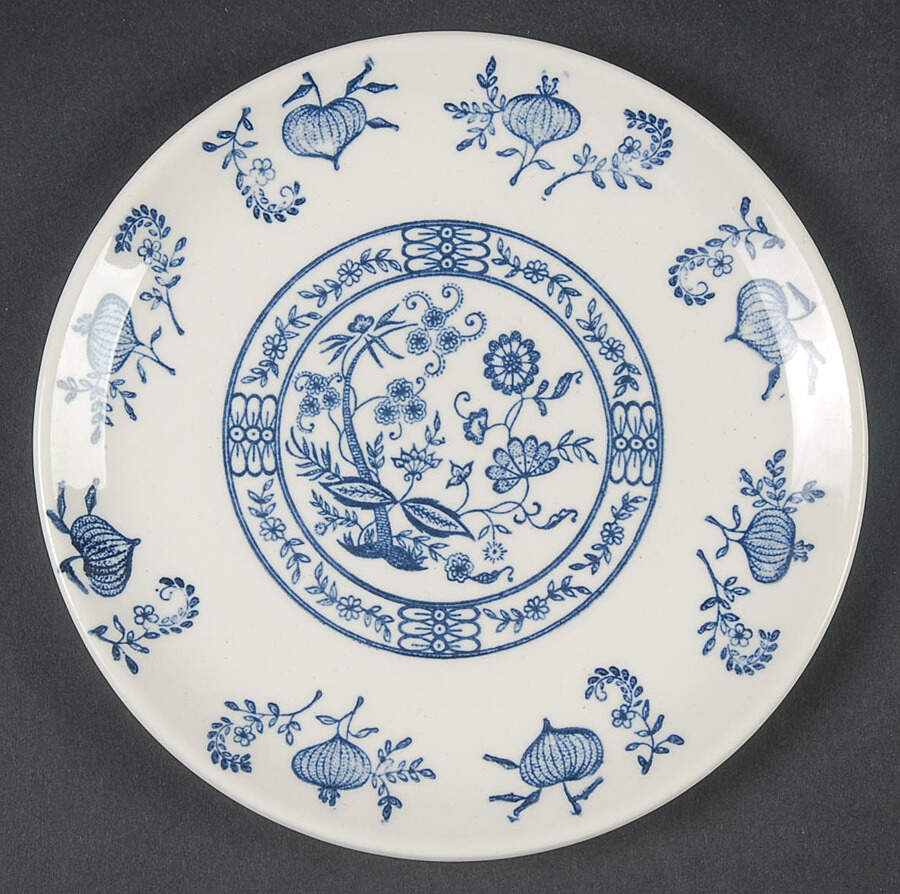 Blue Onion Bread & Butter Plate by SCIO-1