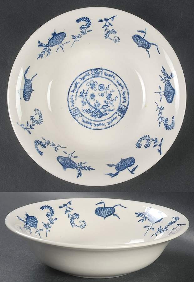 Blue Onion Coupe Cereal Bowl by SCIO-1