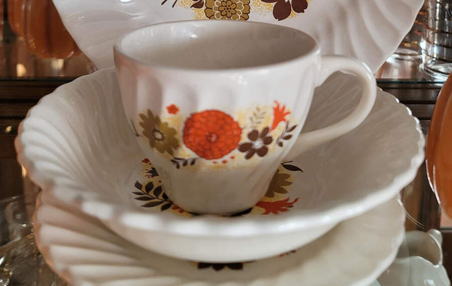 Tempo Flat Cup & Saucer Set by SCIO-1