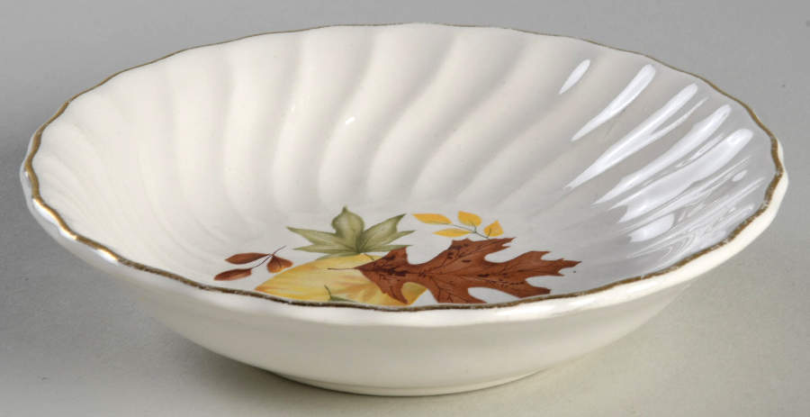 Autumn Leaf Fruit/Dessert (Sauce) Bowl by SCIO-1