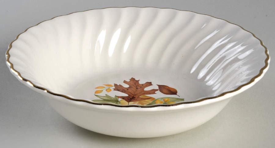 Autumn Leaf Coupe Cereal Bowl by SCIO-1