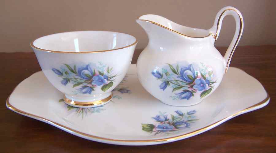 SUT52 Mini Creamer & Open Sugar with Tray by Sutherland-1