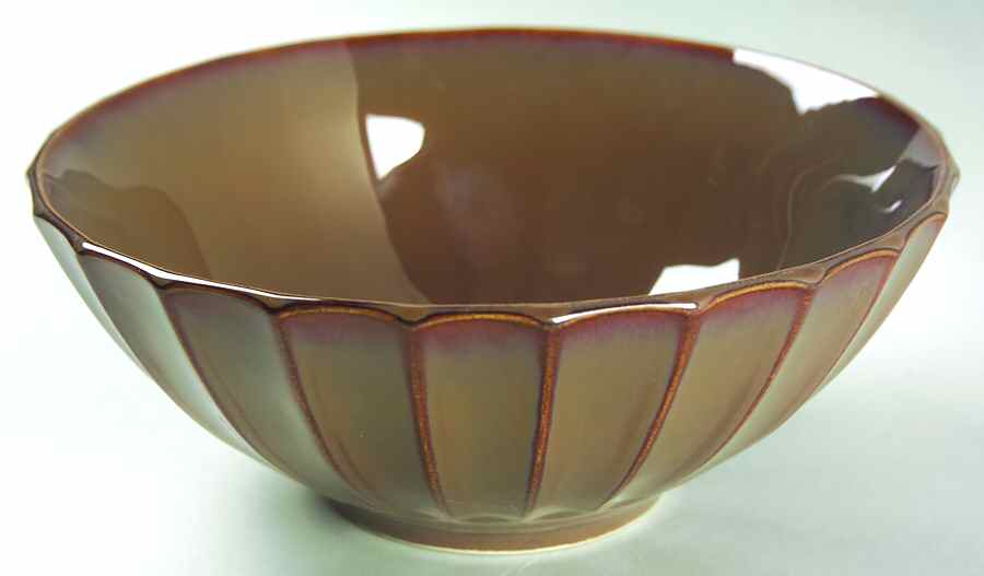 Society Brown Soup/Cereal Bowl by Sango-1