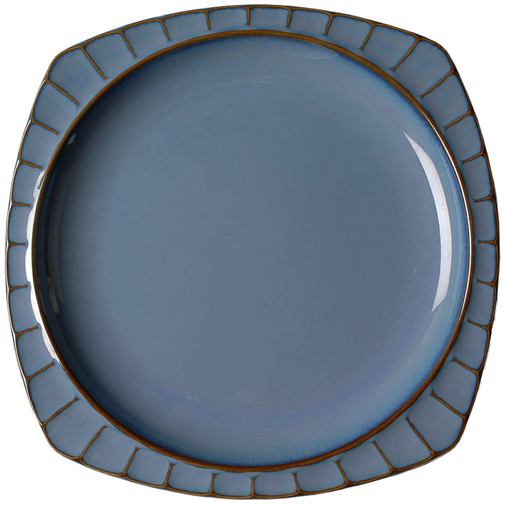 Society Eggplant 12" Chop Plate (Round Platter) by Sango-1