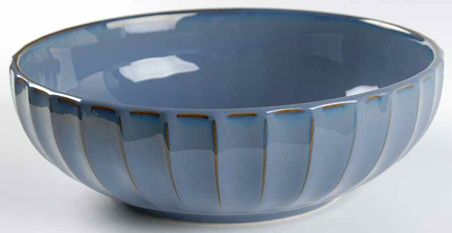 Society Eggplant 9" Round Vegetable Bowl by Sango-1