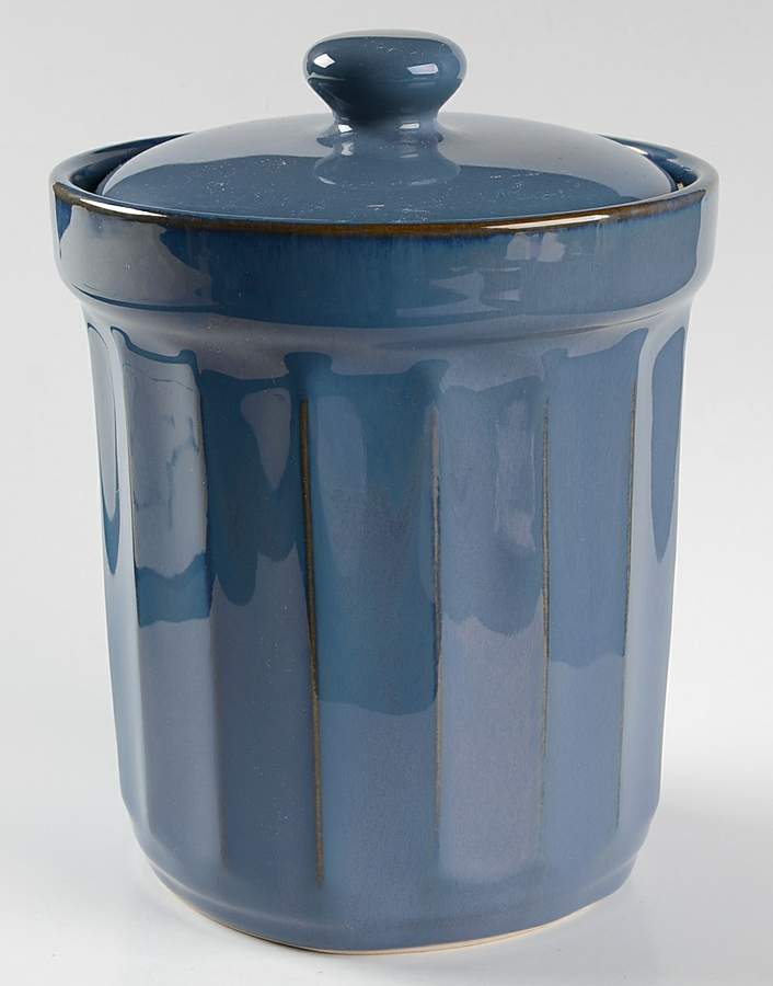 Society Eggplant Large Canister & Lid by Sango-1