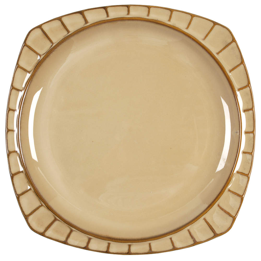 Society Beige 12" Chop Plate (Round Platter) by Sango-1