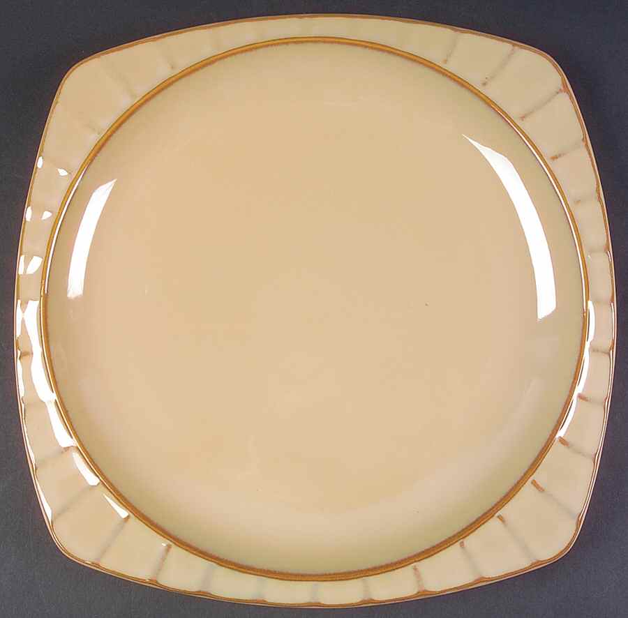 Society Beige Dinner Plate by Sango-1