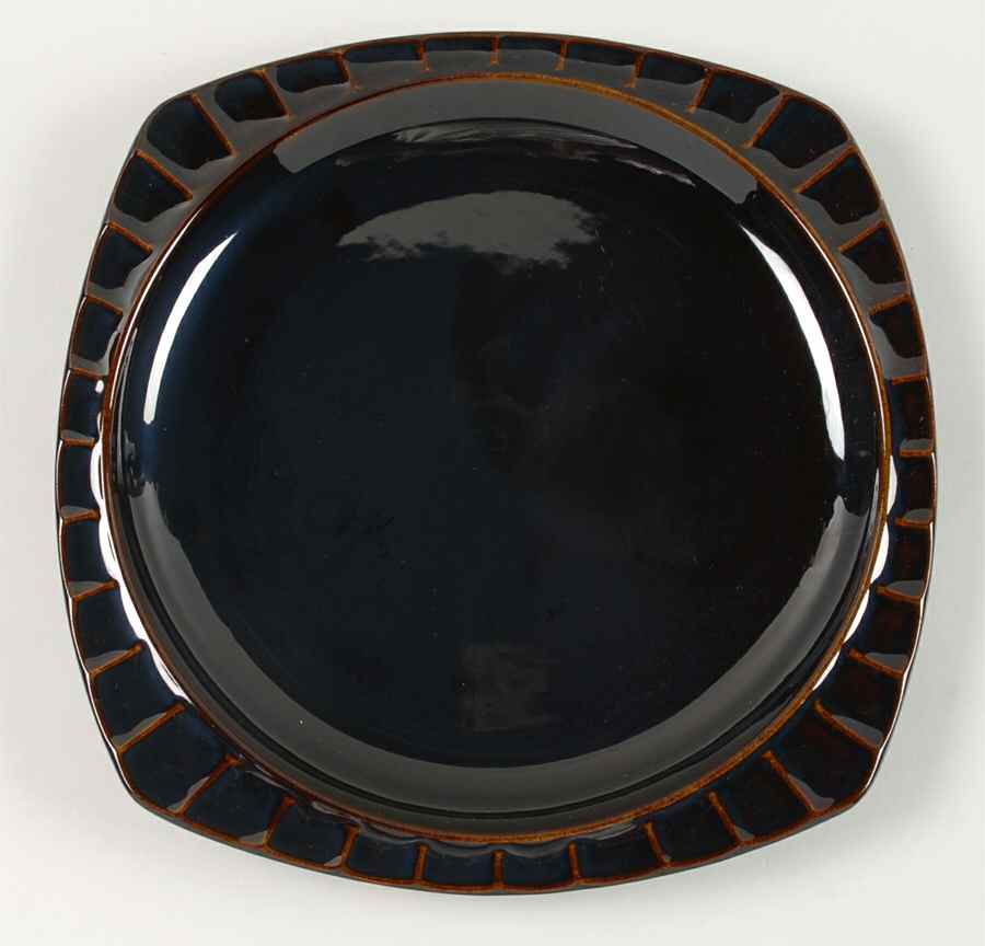 Society Black 12" Chop Plate (Round Platter) by Sango-1