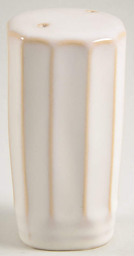 Society White Salt Shaker by Sango-1